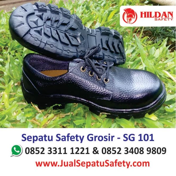  Sepatu Safety Grosir SG 101 Black