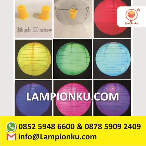 Lampu Lampion Led Multicolour