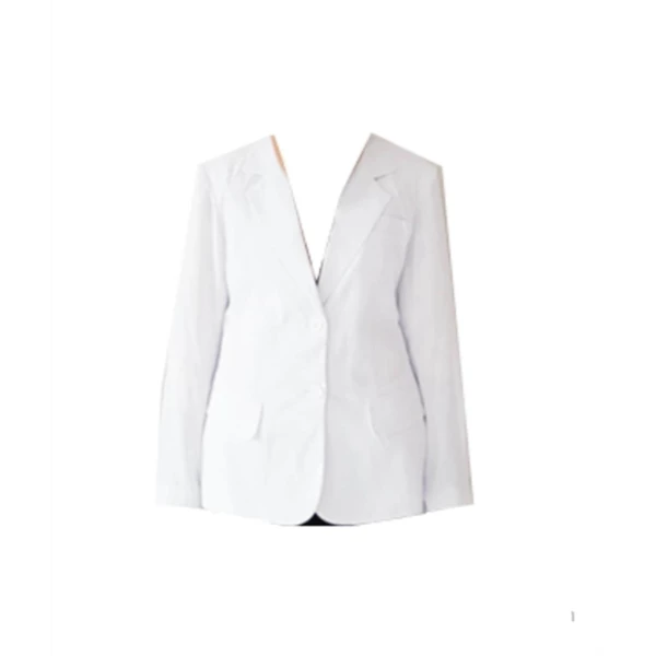 White Doctor Coat Woman Long Sleeved Cheap