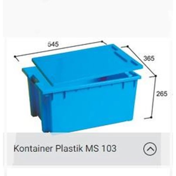 Kotak Box Plastik Container Type  MS 103 untuk Sayuran