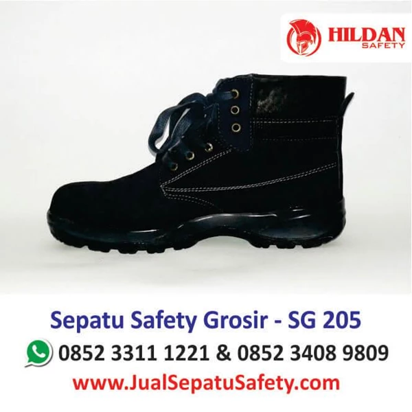  Local Safety shoes SG 205 Cheap Surabaya