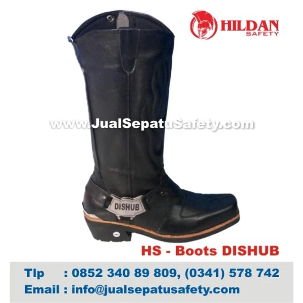  HS – Boots DISHUB Sepatu Tunggang Dinas Perhubungan