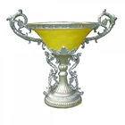 Vas Bunga Piala Ukir Dengan Lampu Fiberglass 1