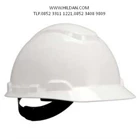 Helmet Safety 3M WHITE PMLOCK HARD HAT H-701P 1