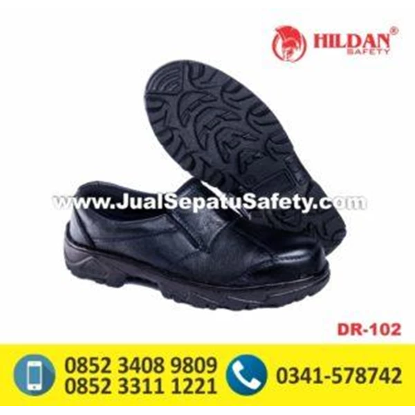 Safety Shoes Ekonomis DR 102 Elastis Samping