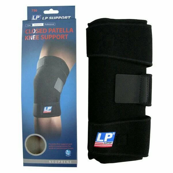 Knee Support Closed Patella with Velcro LP-756