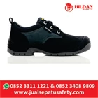 Sepatu Safety SHOES JOGGER SAHARA 018 BLACK - HITAM BARU 1