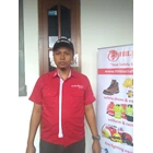 Baju Seragam Kerja TELKOM INDIHOME FIBER Merah Murah Satuan 2