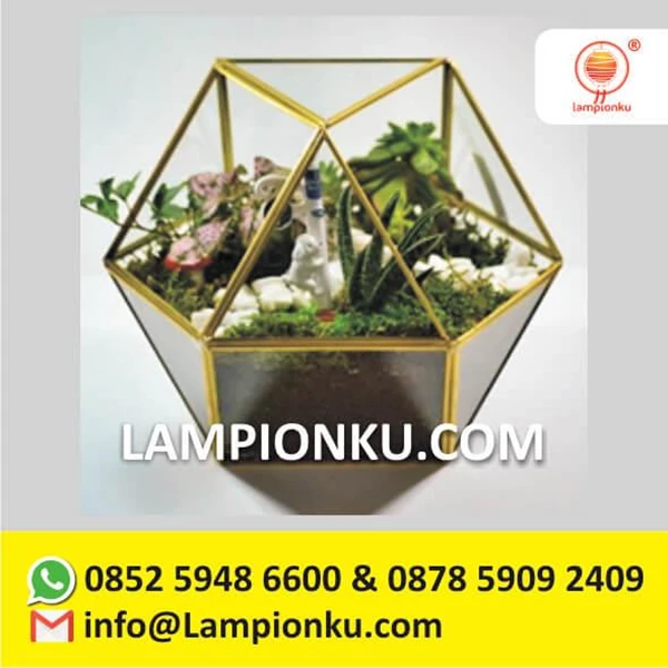 Terrarium Pot Tanaman Kaca Surabaya 