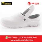  Sepatu Safety Merk Safetoe Debra White NEW - L 7096 Putih 2