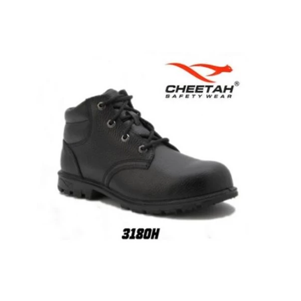 CHEETAH 3180-Sepatu Safety Semi Boot Bertali