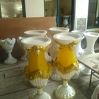  Vas Bunga Fiber/Pot Bunga Fiber Dekorasi Pelaminan Kota Surabaya 1