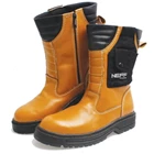 Sepatu Boot Kulit Safety Pria BSM Soga BSM 307 - Cokelat Muda 1
