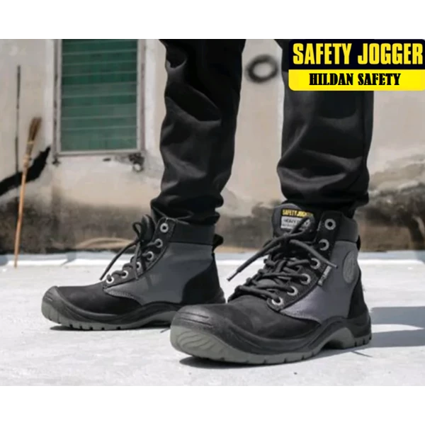 Dakar - Brown - Black S3 Safety Jogger Shoes