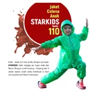 Plevia 110 Child Raincoat POLKADOT STARKID Jacket Pants Suit Coat 1