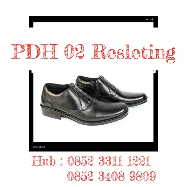 PDH 02 Daily Reseleting Leather Shoes for TNI