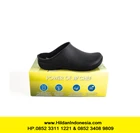NEW !! Sepatu Dapur -  AP CHEF Shoes Anti Slip Hitam  3