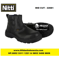 Sepatu Safety NITTI Type MID CUT - 22681 Original